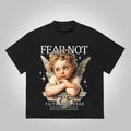 Fear Not Faith Over Angel Casual Y2K Cotton Top - Adult & Kids T-Shirts, Sweatshirts & Hoodies apparel design preview 1