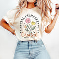 Fearfully Wonderfully Christian Floral Retro Bible - Adult & Kids T-Shirts, Sweatshirts & Hoodies apparel design preview 1