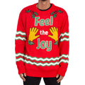 Feel The Joy Groping Hands Tacky Ugly Christmas Sweater - Holiday Gift product image