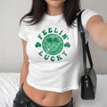 Feeling Lucky Retro St Patty'S Day Baby Patrick'S - Adult & Kids T-Shirts, Sweatshirts & Hoodies apparel design preview 1
