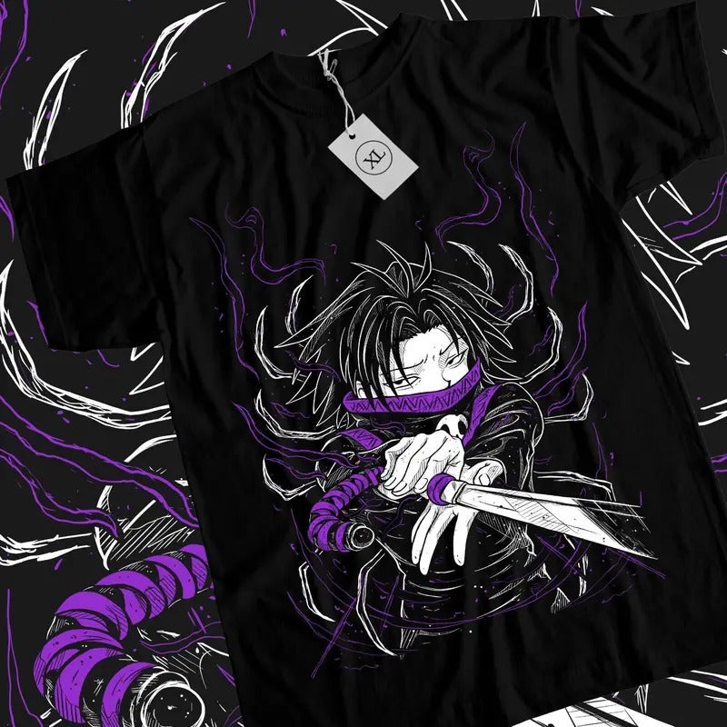 Feitan S 4XL Hypland Hunter X Girt Portor Anime - Adult & Kids T-Shirts, Sweatshirts & Hoodies apparel design preview 1