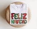 Feliz Navidad Spanish Merry Lights Matching Mexican - Adult & Kids T-Shirts, Sweatshirts & Hoodies apparel design preview 1