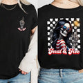 Feral Free 4th July Independence Day America Funny - Adult & Kids T-Shirts, Sweatshirts & Hoodies apparel design preview 1