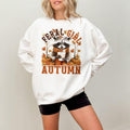 Feral Girl Halloween Funny - Adult & Kids T-Shirts, Sweatshirts & Hoodies apparel design preview 1