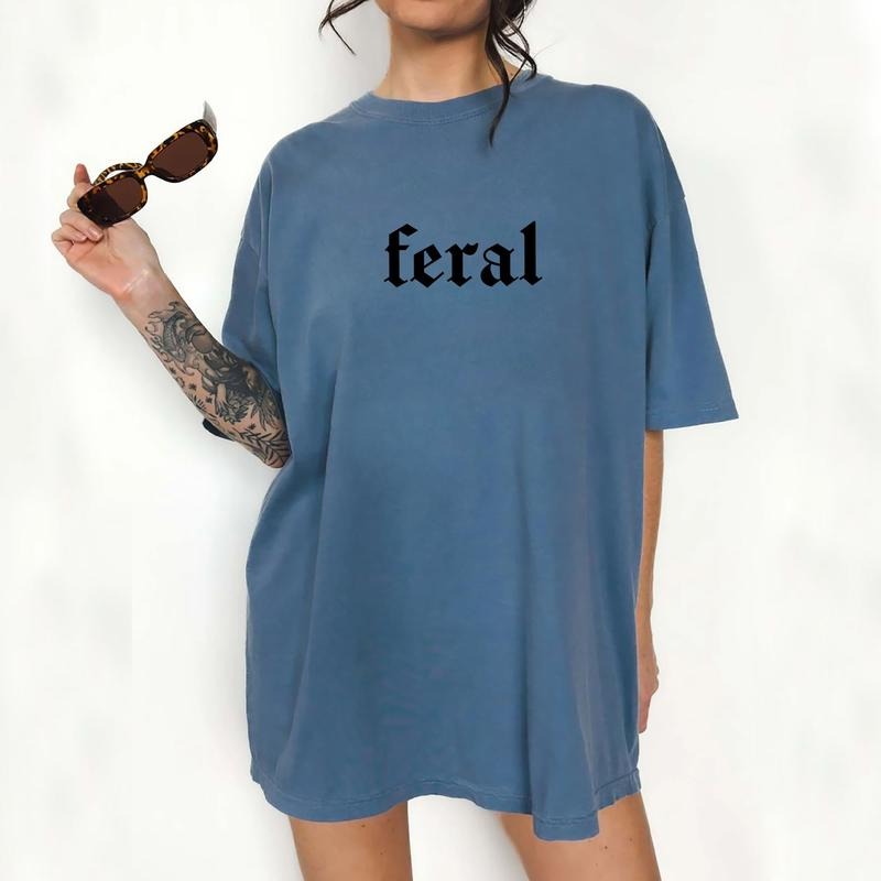 Feral Vintage My Era Unhinged Her Tops Womenswear - Adult & Kids T-Shirts, Sweatshirts & Hoodies apparel design preview 1