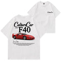 Ferrari F40 Car Enthusiast 90'S Vintage - Adult & Kids T-Shirts, Sweatshirts & Hoodies apparel design preview 1