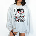 Festive Af Print Is Sublimation Relaxed Fit Casual - Adult & Kids T-Shirts, Sweatshirts & Hoodies apparel design preview 1