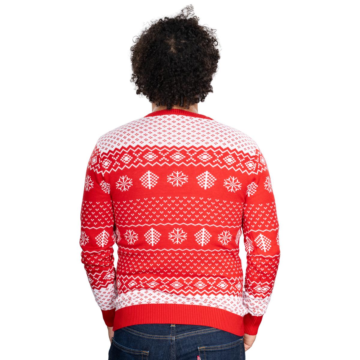 Filthy Animal Adult Unisex Ugly Christmas Holiday Red Ugly Christmas Sweater - Holiday Gift product image 4