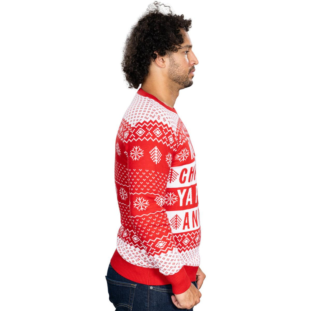 Filthy Animal Adult Unisex Ugly Christmas Holiday Red Ugly Christmas Sweater - Holiday Gift product image 2