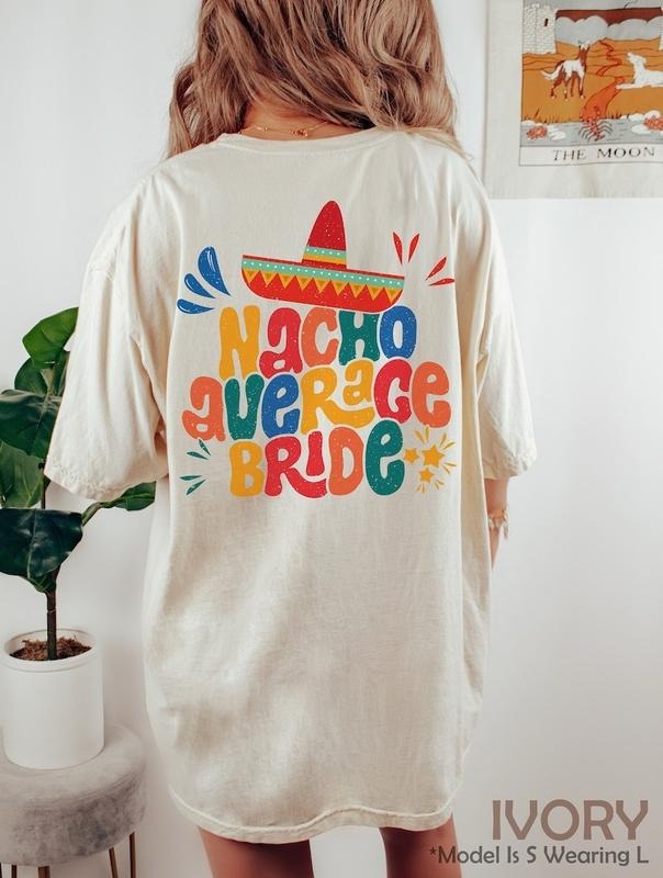 Final Fiesta Bachelorette Party Nacho Average Bride - Adult & Kids T-Shirts, Sweatshirts & Hoodies apparel design preview 1