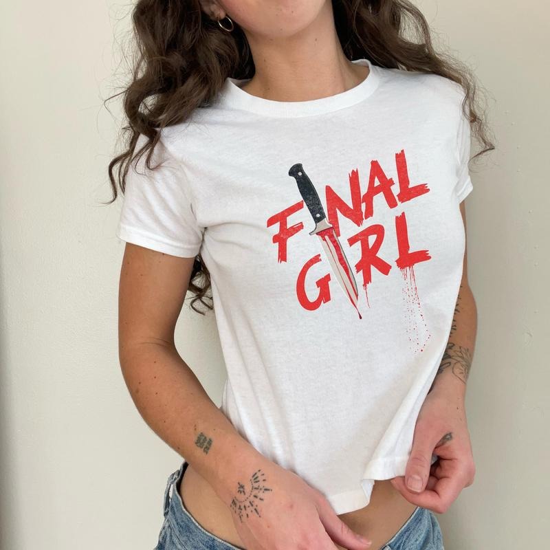 Final Girl Baby Horror Movie Halloween Slasher Fans - Adult & Kids T-Shirts, Sweatshirts & Hoodies apparel design preview 1