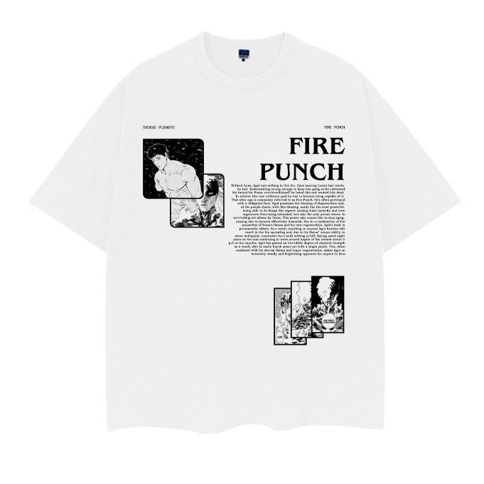 Fire Punch "Synopsis" Heavyweight Vintage 100% Cotton - Adult & Kids T-Shirts, Sweatshirts & Hoodies apparel design preview 1