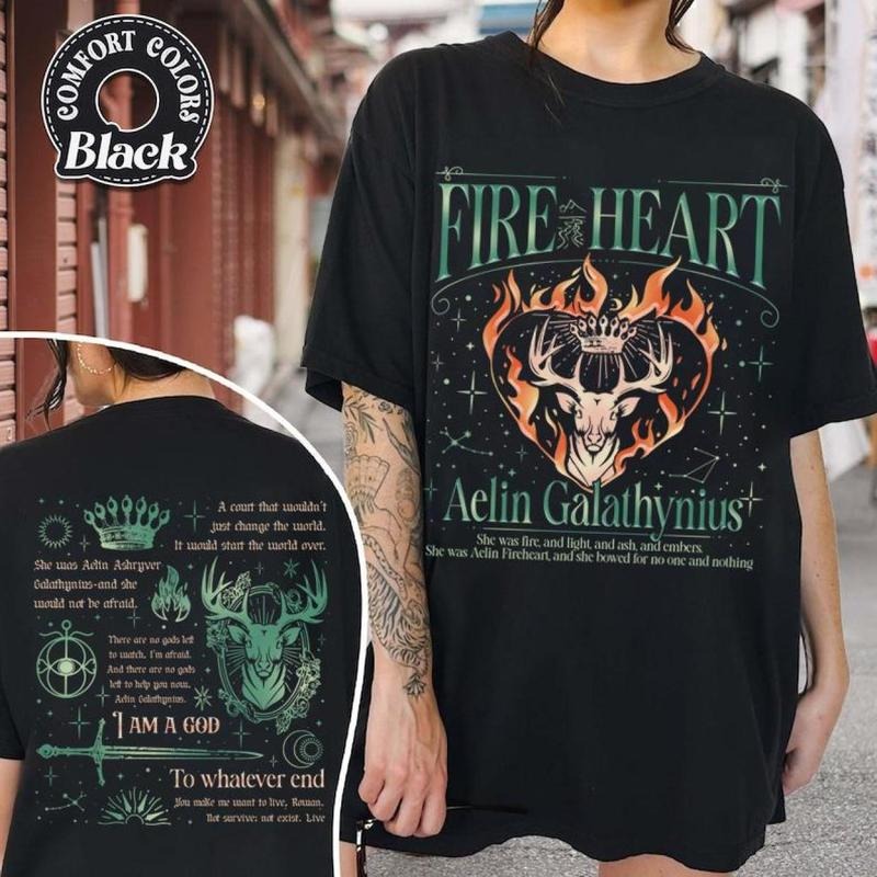 Fireheart TOG Fan Aelin Galathynius Whatever End - Adult & Kids T-Shirts, Sweatshirts & Hoodies apparel design preview 1