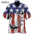Fishing American Basic Style Hawaiian And Shorts - Adult & Kids T-Shirts, Sweatshirts & Hoodies apparel design preview 1