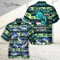 Fishing Can't Work Today My Arm Is In A Cast Hawaiian - Adult & Kids T-Shirts, Sweatshirts & Hoodies apparel design preview 1
