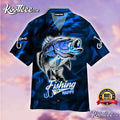 Fishing Make Me Happy Hawaiian - Adult & Kids T-Shirts, Sweatshirts & Hoodies apparel design preview 1