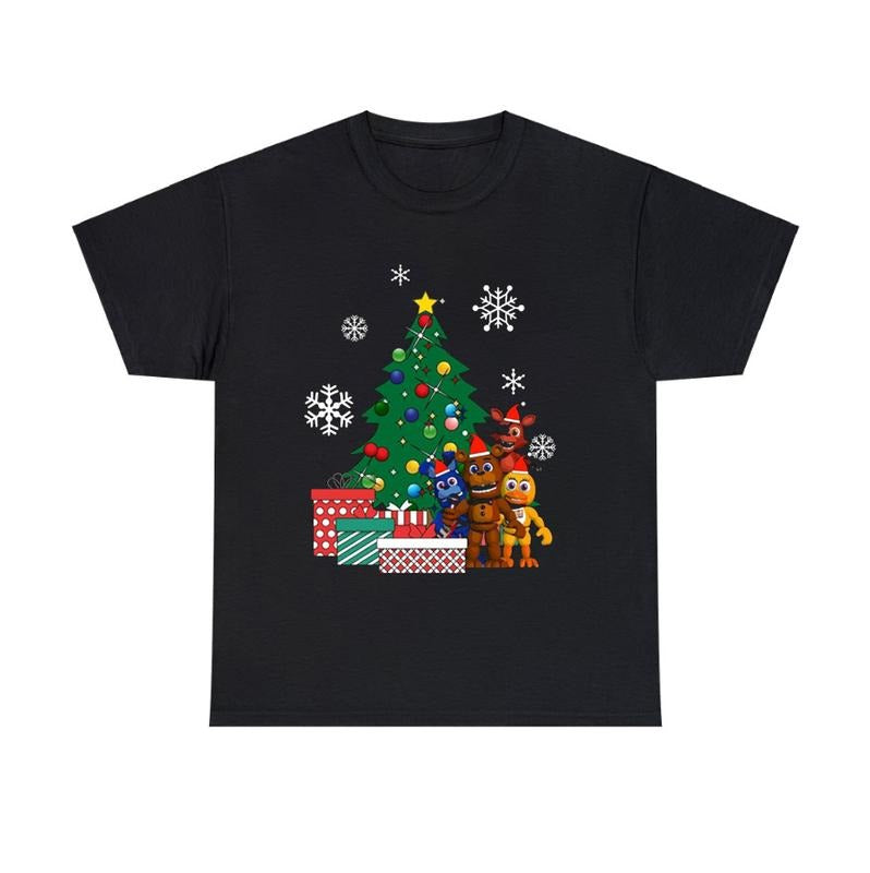 Five Nights Freddys Horror Game Arcade Night - Adult & Kids T-Shirts, Sweatshirts & Hoodies apparel design preview 1