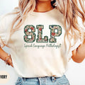 Fl0ral Speech Therapy SLP Pathology Therapist - Adult & Kids T-Shirts, Sweatshirts & Hoodies apparel design preview 1