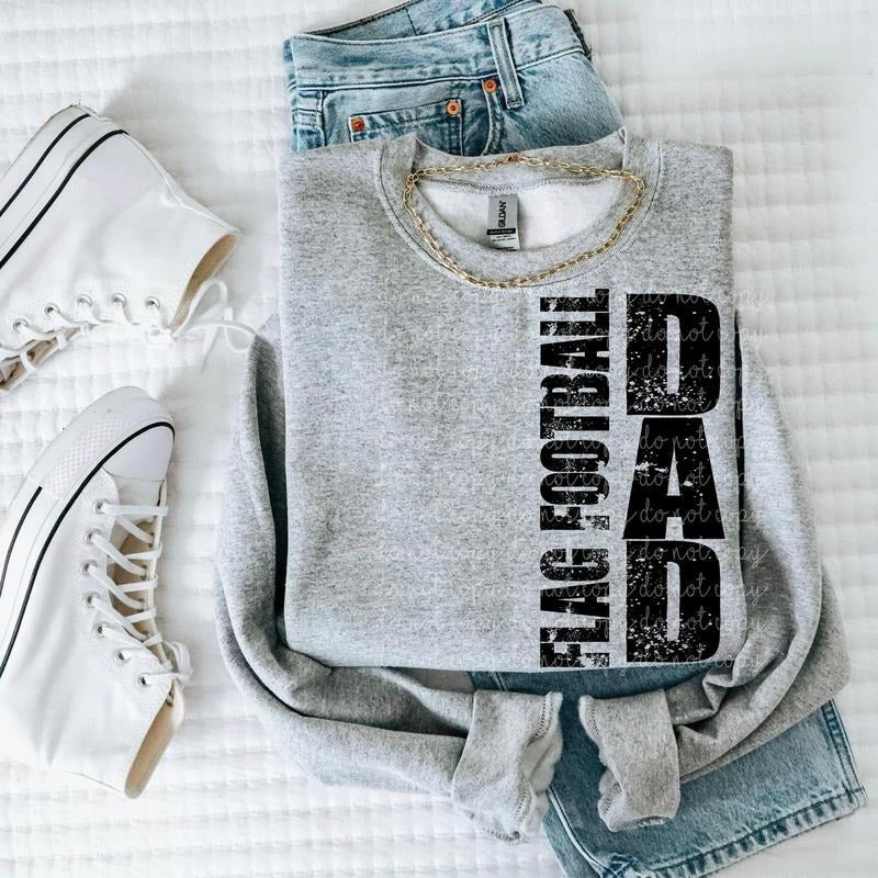 Flag Football Dad DTF Transfers THIS IS NOT - Adult & Kids T-Shirts, Sweatshirts & Hoodies apparel design preview 1