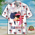 Flamingo Pattern Summer Vibes Hawaiian - Adult & Kids T-Shirts, Sweatshirts & Hoodies apparel design preview 1
