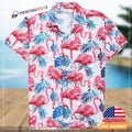 Flamingo Tropical Leaves Hawaiian - Adult & Kids T-Shirts, Sweatshirts & Hoodies apparel design preview 1