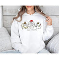 Fleece Navidad Lights Sheeps Spanish Feliz Familia - Adult & Kids T-Shirts, Sweatshirts & Hoodies apparel design preview 1