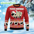 Fleece Navidad Ugly Christmas Sweater - Holiday Gift product image