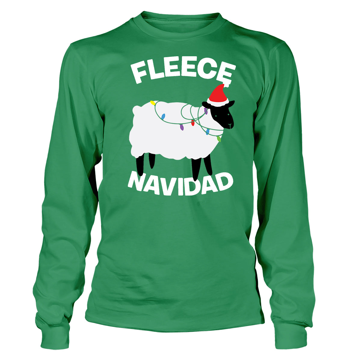 Fleece Navidad - Adult & Kids T-Shirts, Sweatshirts & Hoodies apparel design preview 1