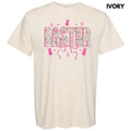 Floral Easter Pink Coquette Comfort Colors - Adult & Kids T-Shirts, Sweatshirts & Hoodies apparel design preview 1