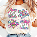 Floral Mama Coquette Flower Preppy Retro - Adult & Kids T-Shirts, Sweatshirts & Hoodies apparel design preview 1