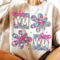 Floral Mama Coquette Flower Preppy Pink Retro - Adult & Kids T-Shirts, Sweatshirts & Hoodies apparel design preview 1