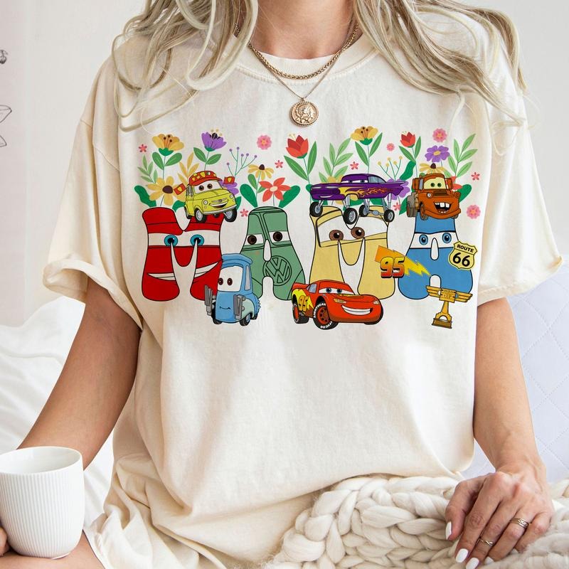 Floral Mama MCQ 95 Lightning MC Que Mom - Adult & Kids T-Shirts, Sweatshirts & Hoodies apparel design preview 1