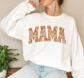 Floral Mama Varsity Spring Sublimation Mom Life Retro - Adult & Kids T-Shirts, Sweatshirts & Hoodies apparel design preview 1