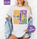Floral Mardi Gras Gildan Boho Plus Sizes - Adult & Kids T-Shirts, Sweatshirts & Hoodies apparel design preview 1