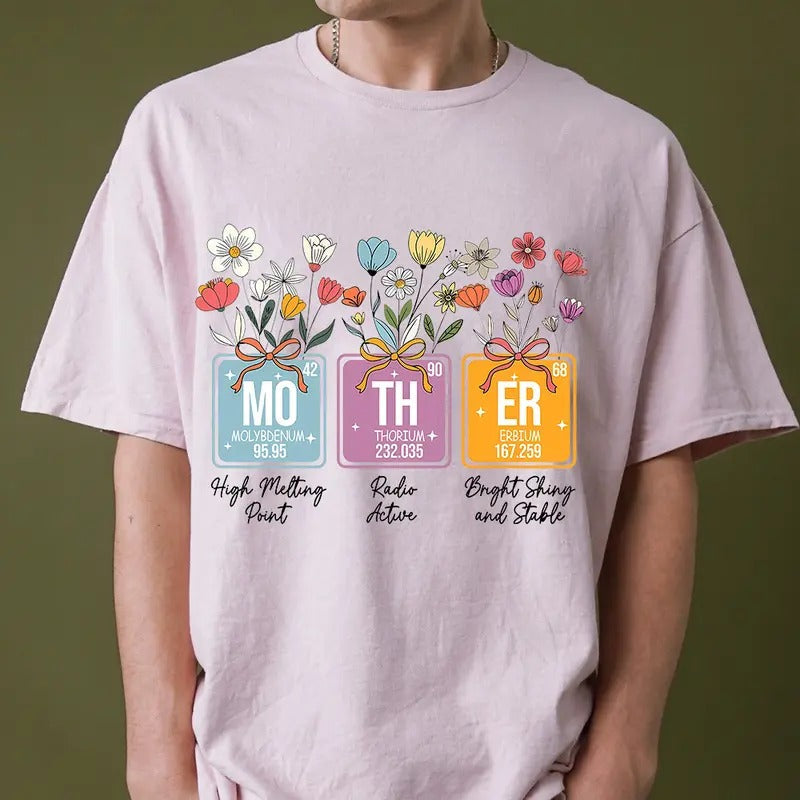 Floral Mother Elements - Adult & Kids T-Shirts, Sweatshirts & Hoodies apparel design preview 1
