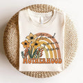 Floral Motherhood Quotes Mom - Adult & Kids T-Shirts, Sweatshirts & Hoodies apparel design preview 1