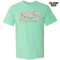 Floral Nurse Practitioner Comfort Colors 'NLB' - Adult & Kids T-Shirts, Sweatshirts & Hoodies apparel design preview 1