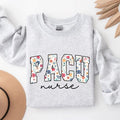 Floral Pacu Nurse Post Anesthesia Care Unit Squad - Adult & Kids T-Shirts, Sweatshirts & Hoodies apparel design preview 1