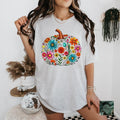Floral Pumpkin - Adult & Kids T-Shirts, Sweatshirts & Hoodies apparel design preview 1