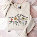 Floral Teacher Teach Them Love Watch Grow New Life - Adult & Kids T-Shirts, Sweatshirts & Hoodies apparel design preview 1
