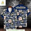 MLB Yankees Floral Hawaiian Tropical Aloha Baseball - Adult & Kids T-Shirts, Sweatshirts & Hoodies apparel design preview 1