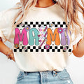 Floral Mama Distressed Western - Adult & Kids T-Shirts, Sweatshirts & Hoodies apparel design preview 1