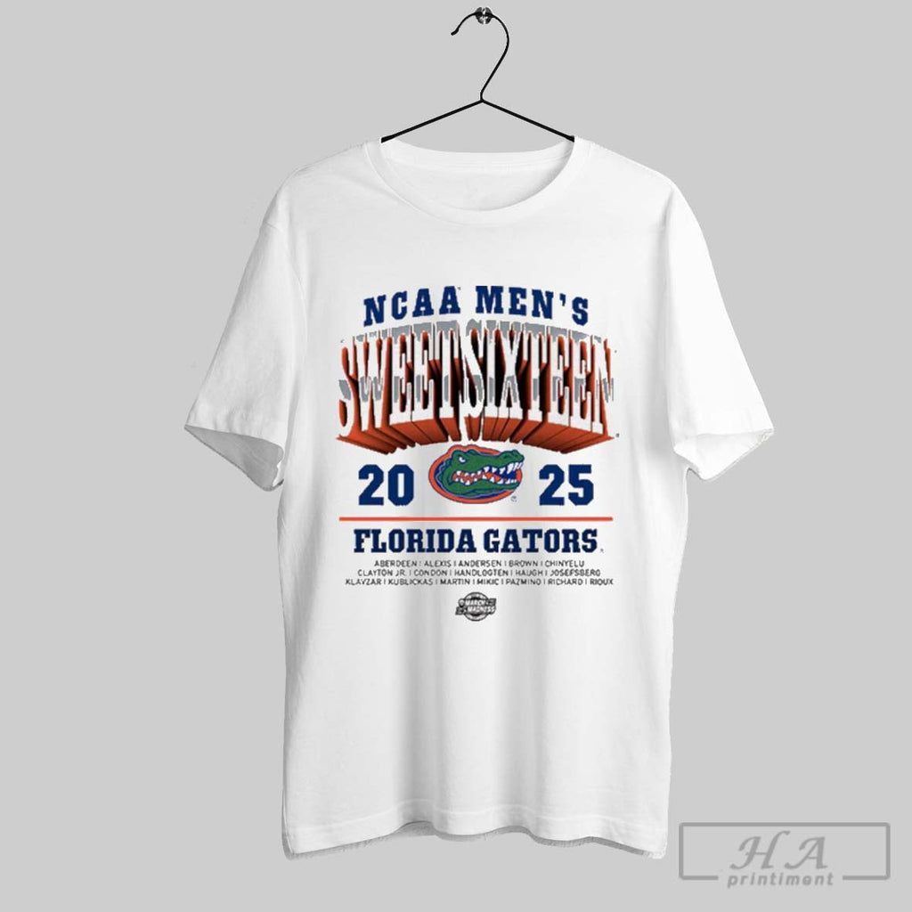 Florida Gators 2025 Ncaa Mens Basketball Sweet - Adult & Kids T-Shirts, Sweatshirts & Hoodies apparel design preview 1