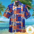 Florida Gators Hawaiian Short Sleeve Aloha Button Up - Adult & Kids T-Shirts, Sweatshirts & Hoodies apparel design preview 1