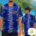 Florida Gators Hawaiian Tropical Short Sleeve Button - Adult & Kids T-Shirts, Sweatshirts & Hoodies apparel design preview 1