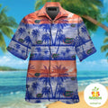Florida Gators Hawaiian Short Sleeve Tropical Button - Adult & Kids T-Shirts, Sweatshirts & Hoodies apparel design preview 1