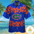 Florida Gators Hawaiian Short Sleeve Button Up - Adult & Kids T-Shirts, Sweatshirts & Hoodies apparel design preview 1