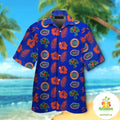 Florida Gators Hawaiian Tropical Short Sleeve Button - Adult & Kids T-Shirts, Sweatshirts & Hoodies apparel design preview 1