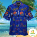 Florida Gators Hawaiian Short Sleeve Aloha Button Up - Adult & Kids T-Shirts, Sweatshirts & Hoodies apparel design preview 1