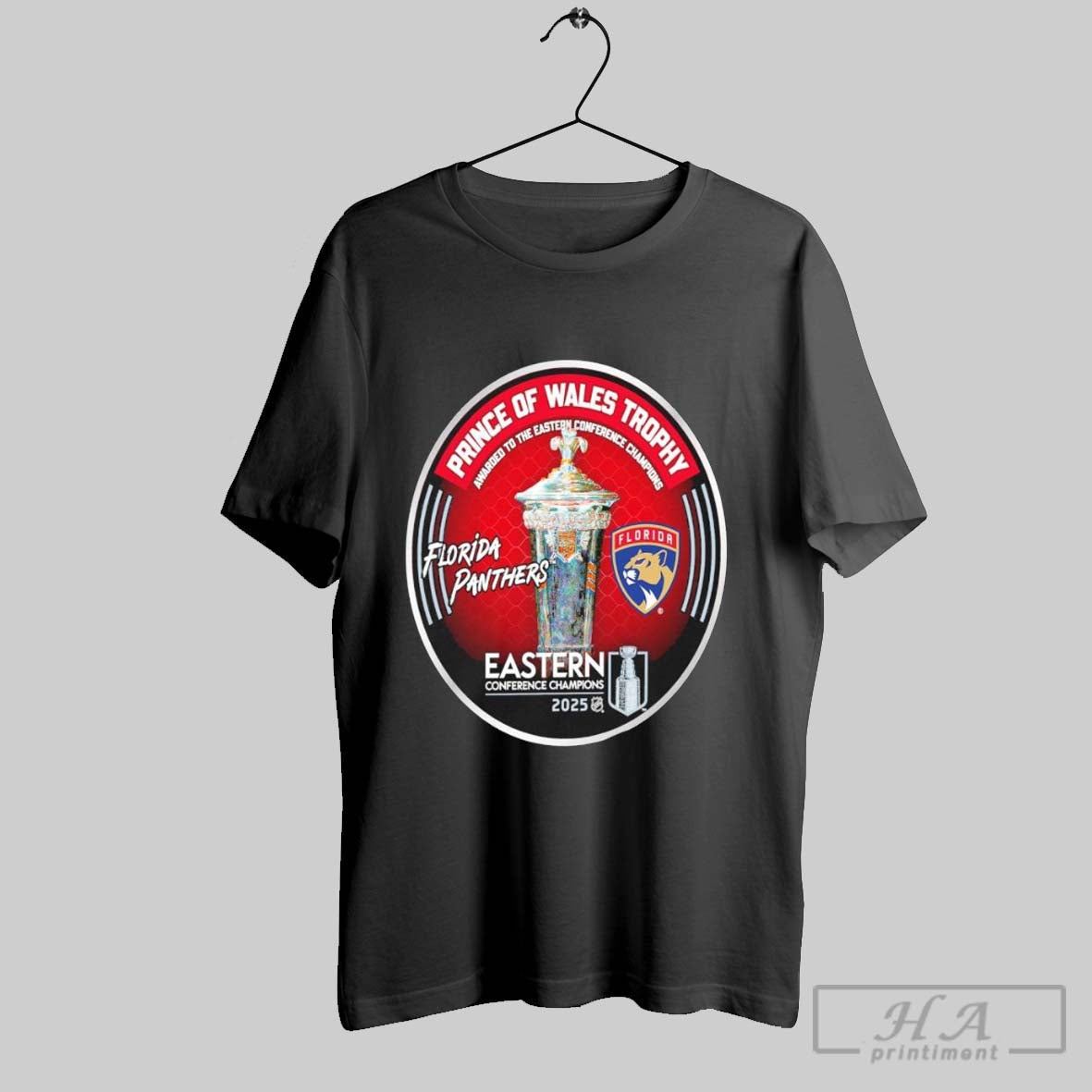 Florida Panthers 2025 Eastern Conference Champs - Adult & Kids T-Shirts, Sweatshirts & Hoodies apparel design preview 1